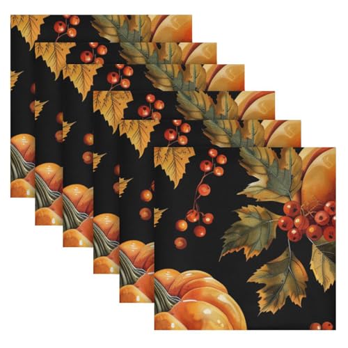 Servilletas de Tela Multicolor 20x20 pulgadas Pack 6 miniatura 2