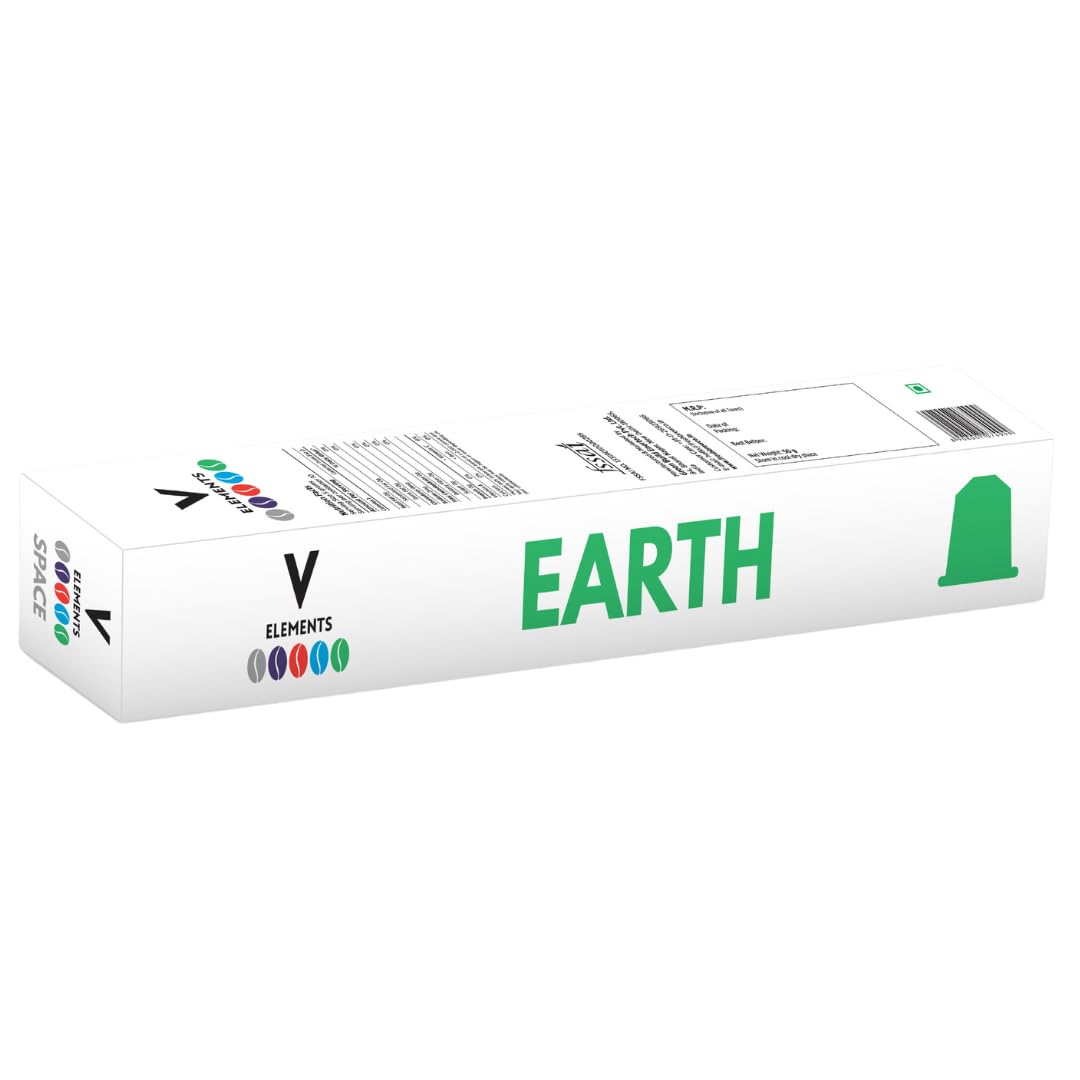 EARTH | Intensity 10 | Highest Grade AAA Coffee Beans | Nespresso Compatible Aluminum Capsules | Rich & Bold Espresso Flavor (10 Capsules)