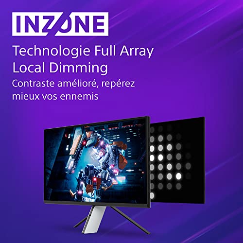 Sony INZONE M9 Ecran Gaming 27" : 4K 144Hz 1ms Full Array Local Dimming HDMI 2.1 VRR modèle 2022 SDMU27M90AEP - vue 3