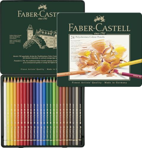 Faber-Castell Polychromos 24-Color Tin