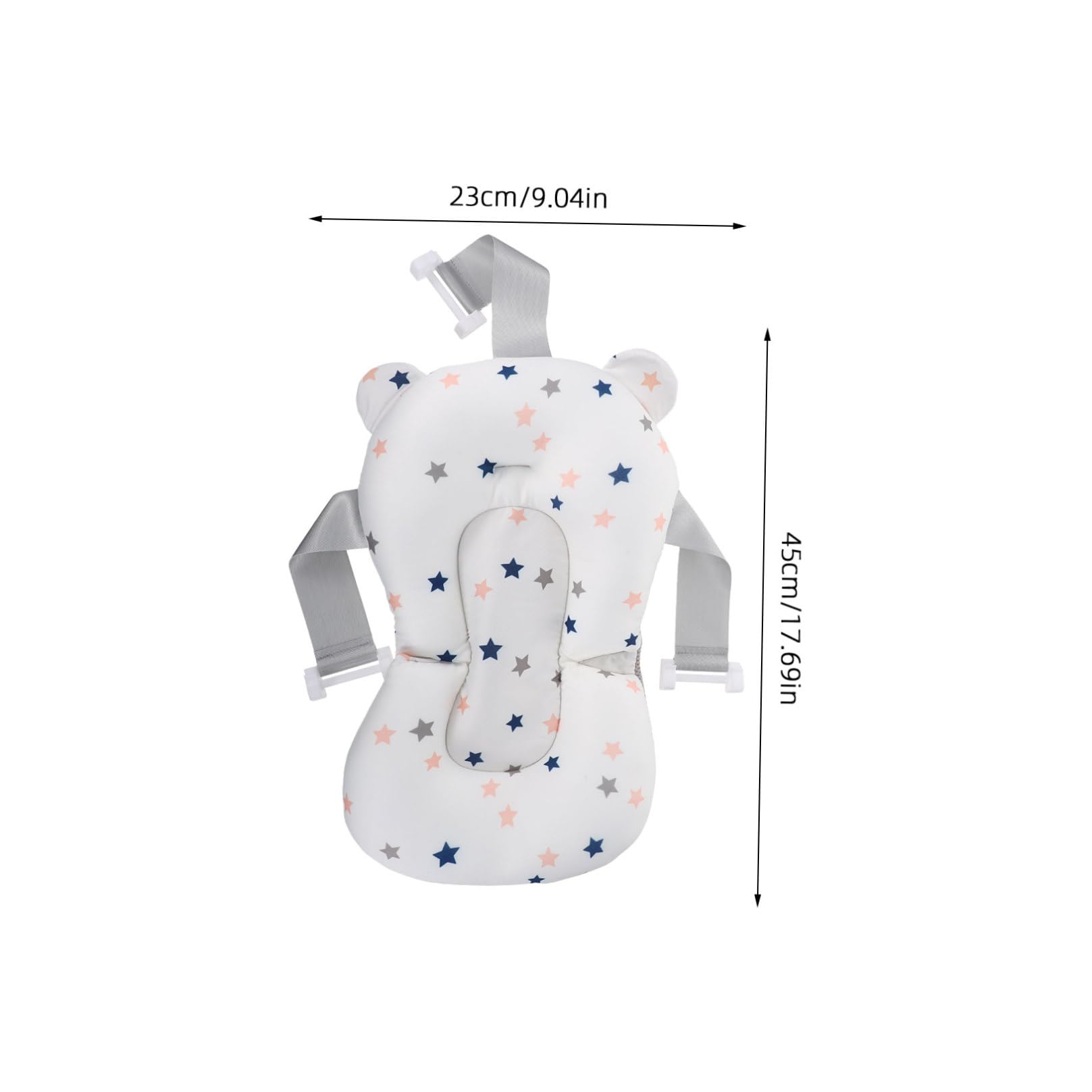 Cuna de Baño para Niño Soporte, Malla Transpirable Pp de Color Claro