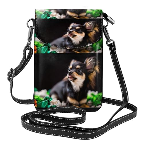 Porte-téléphone Chihuahua pour femme idéal pour vos balades et sorties légères
