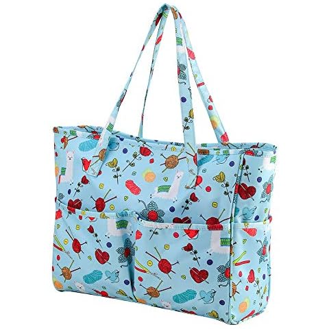 Coopay Craft Bag for Knitting and Crochet Cover