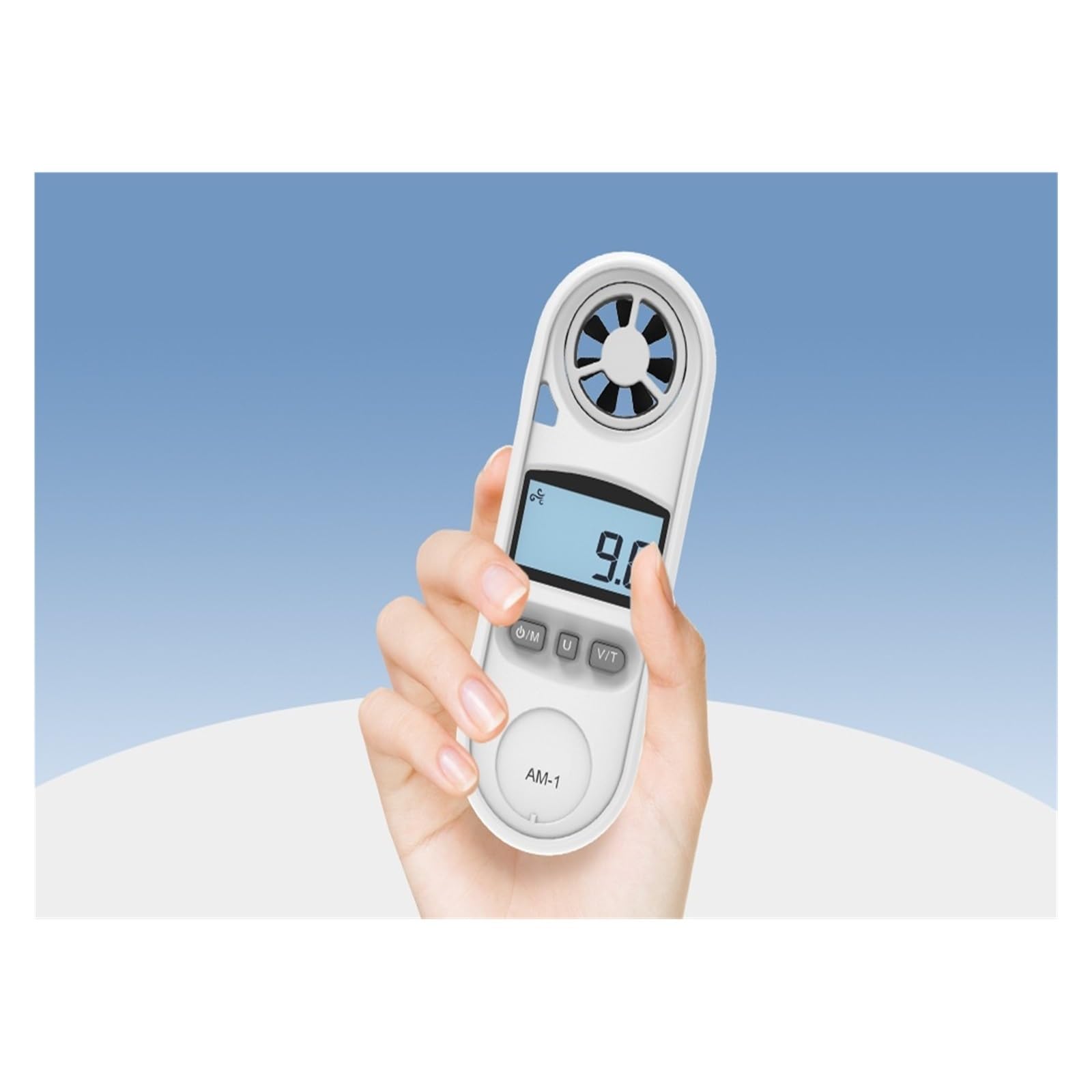 Anemómetro de mano Anemómetro Anemómetro De Mano Anemómetro De Alta Precisión Probador De Viento Y Viento Instrumento De Medición De La Velocidad Del Viento