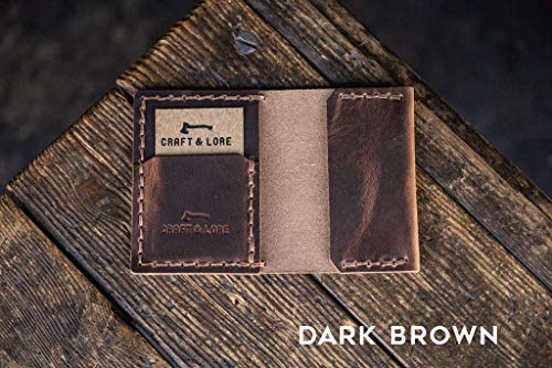 Insider Wallet, Leather Handmade Cash and Card Bifold USA Handmade Idaho4