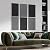 23.62" X 11.81" X 2" Fiberglass Wall Panel, 4 Pack Acoustic Panels, Acoustic Panels Sound Absorbing for Office, Studio, Home Theatre - Black