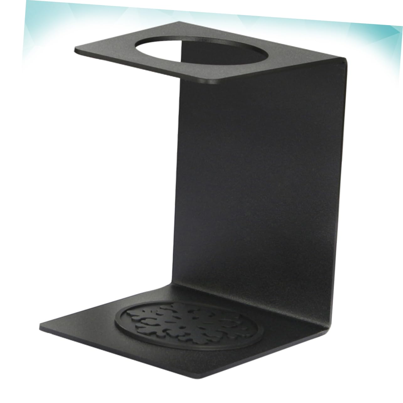 Uonlytech rejilla para filtro de café metal soporte de filtro de café manual soporte metálico Nepresso medium light Fácil portavasos de filtro reloj de arena posavasos Maquina de cafe gotero