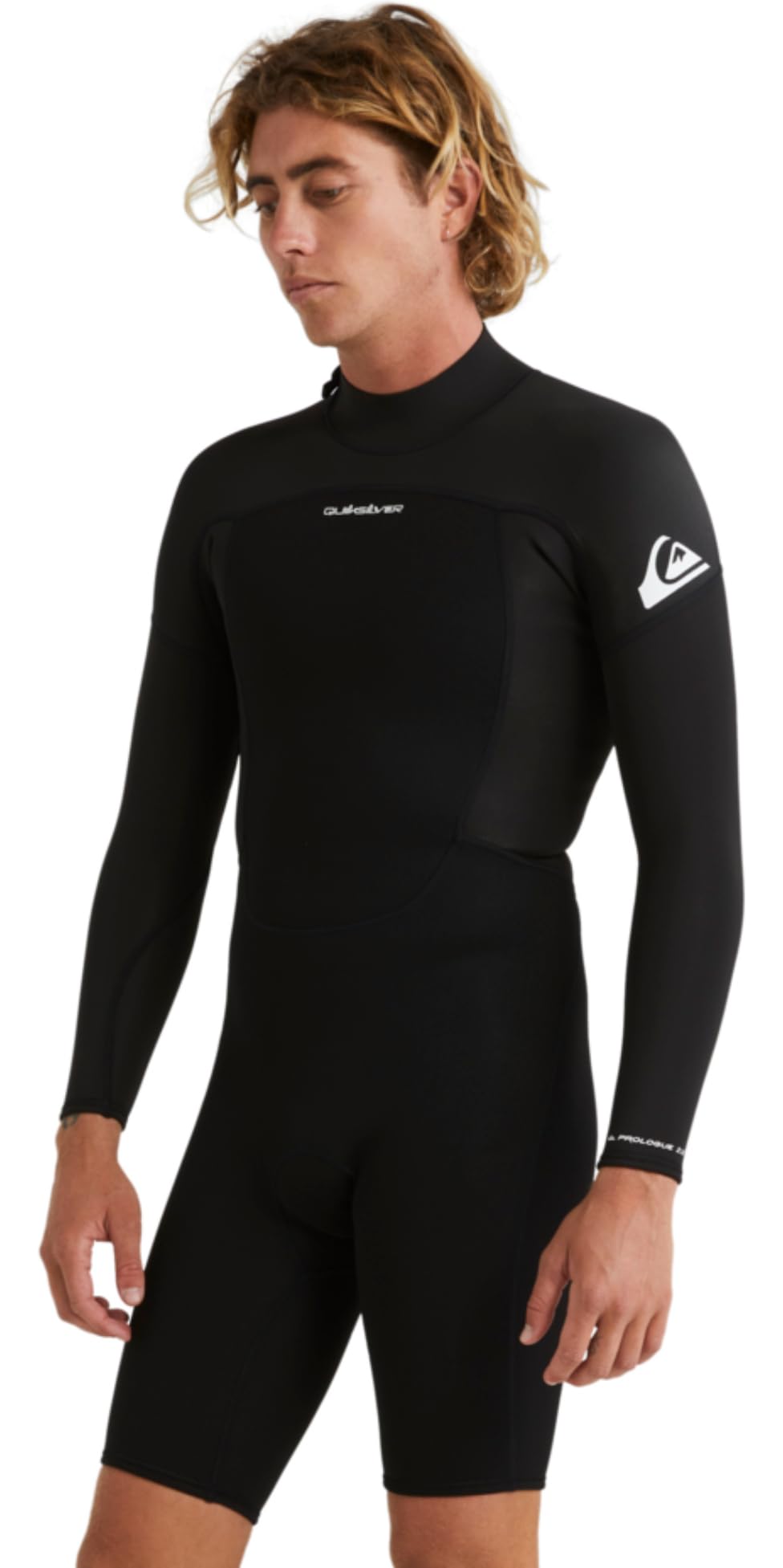 Quiksilver - 2/2 Prol LS SP Traje de Surf, Hombres, Black, XL