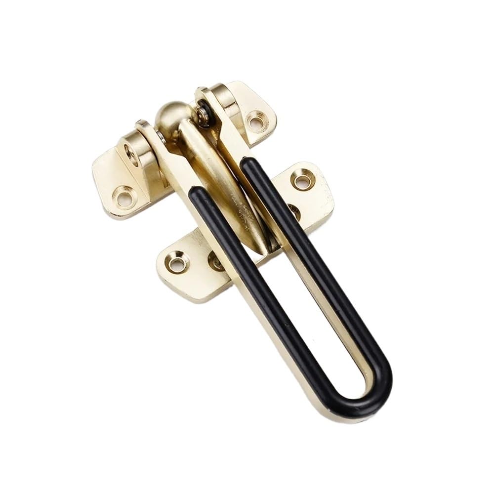 Gentryroo Gold Buckle Door Bolt Lock Hasp Anti-Lock Household Thickening Mute