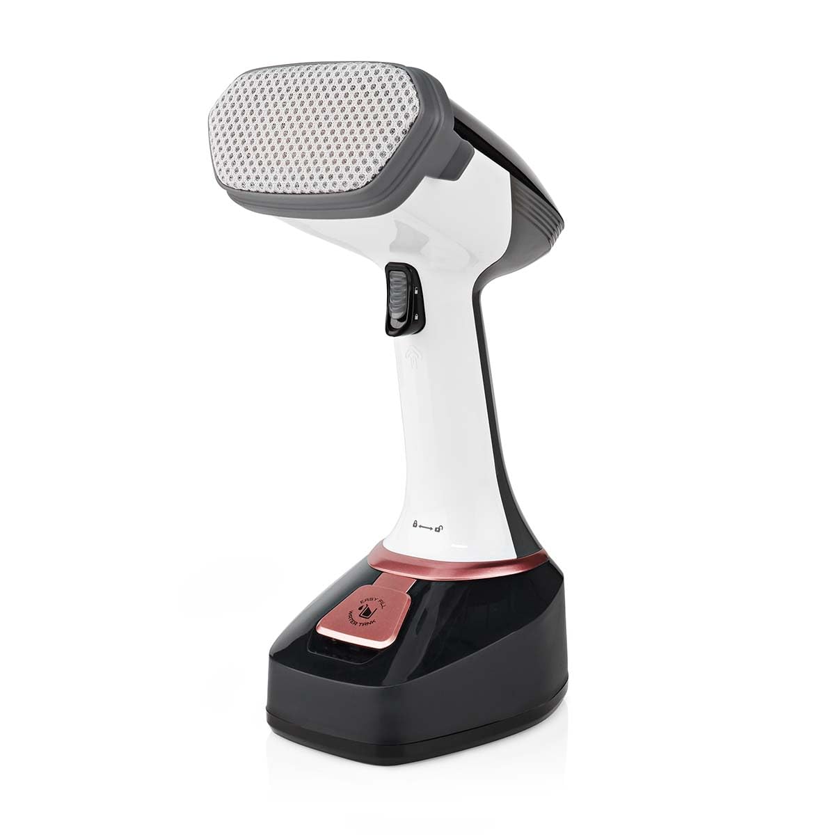 Nedis Bügeleisen - 1400 W - Edelstahl - 0.32 l, Schwarz