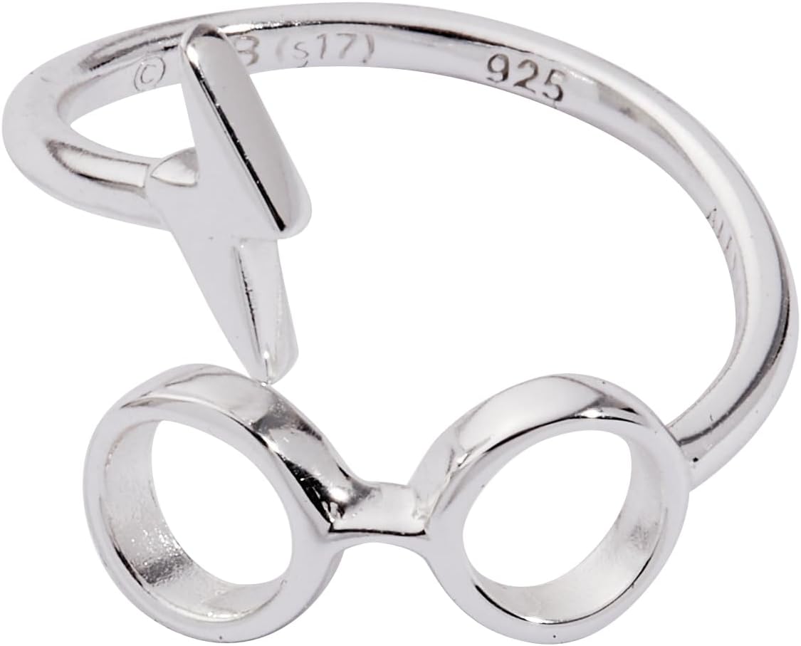 Alex and Ani Womens Harry Potter Glasses Ring Wrap