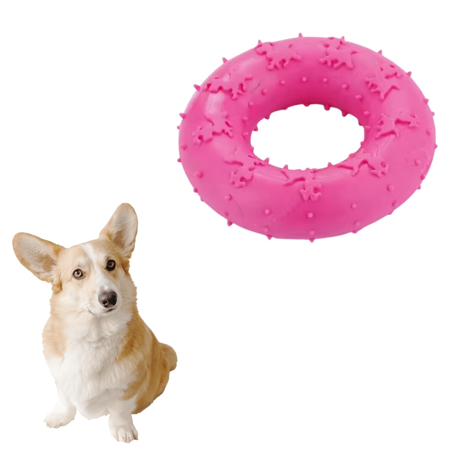 Circle Ring Heavy Rubber Toys- Durable Chew Toys for Dogs &Cats | Safe &Long-Lasting | Ideal for Teething Puppies, Small, Medium, and Large Breeds | Perfect for Tug-of-War, and Solo Play Circle Ring Heavy Rubber Toys- Durable Chew Toys for Dogs &Cats | Safe &Long-Lasting | Ideal for Teething Puppies, Small, Medium, and Large Breeds | Perfect for Tug-of-War, and Solo Play