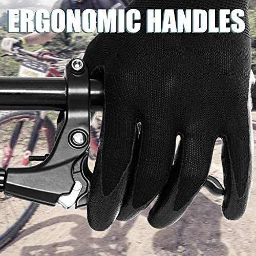 Timoo Bike Brake Levers Aluminum Alloy Bicycle Brake Handle For Mountain Bike, Road Bike, Folding Bike, Mtb, 2.2Cm Diameter, Black #TOP3