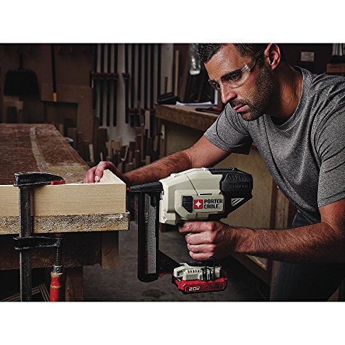 PORTER-CABLE 20V MAX Crown Stapler Kit, Narrow, 18GA (PCC791LA)