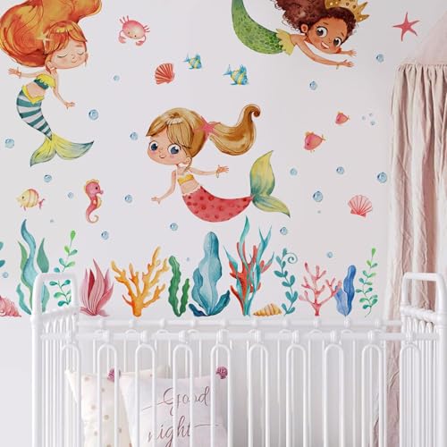 Vinilo decorativo marino multicultural para pared miniatura 4