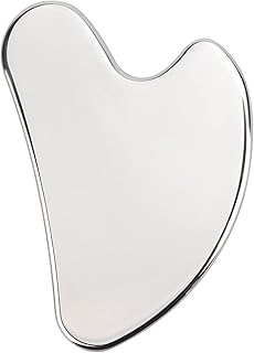Deciniee Gua Sha Massage Tool,Stainless Steel Gua Sha Tools Gua Sha Facial Scraper for Slimmer Face and Contouring Heart Shaped