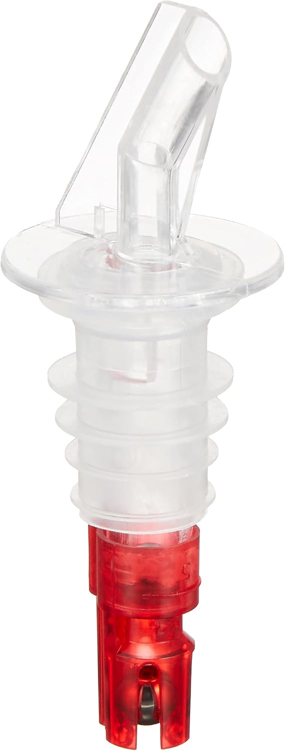 Endo Shoji PKV06 Commercial Control Cap, 11/4 oz, Red, Polycarbonate, Made in USA
