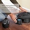 iRobot Roomba Combo i8 Robot Aspirapolvere Lavapavimenti, Memorizza la Planimetria della Casa, Adatto per Peli di Animali Domestici, Spazzole in Gomma, Potente Aspirazione, Wi-Fi, App, Grigio