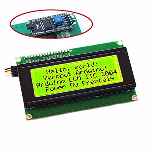 Modulo LCD Per Arduino Display LCD 2004 Giallo Seriale I2C Per Arduino - Modulo 20x4 Caratteri Arduino Lcd I2c - Foto 9