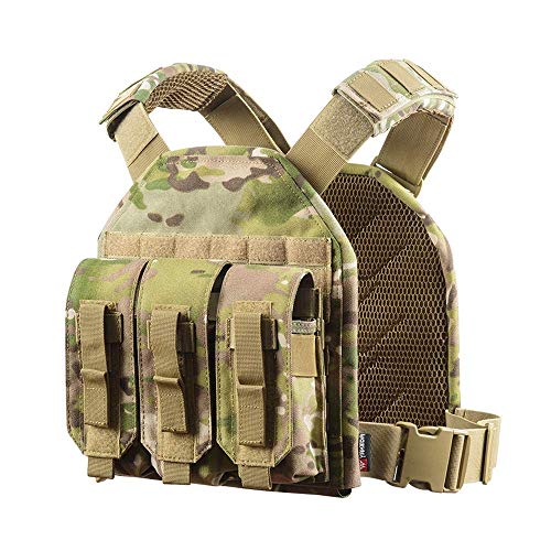 Gilet tactique airsoft respirant WLXW équipement de sport pour chasse et paintball