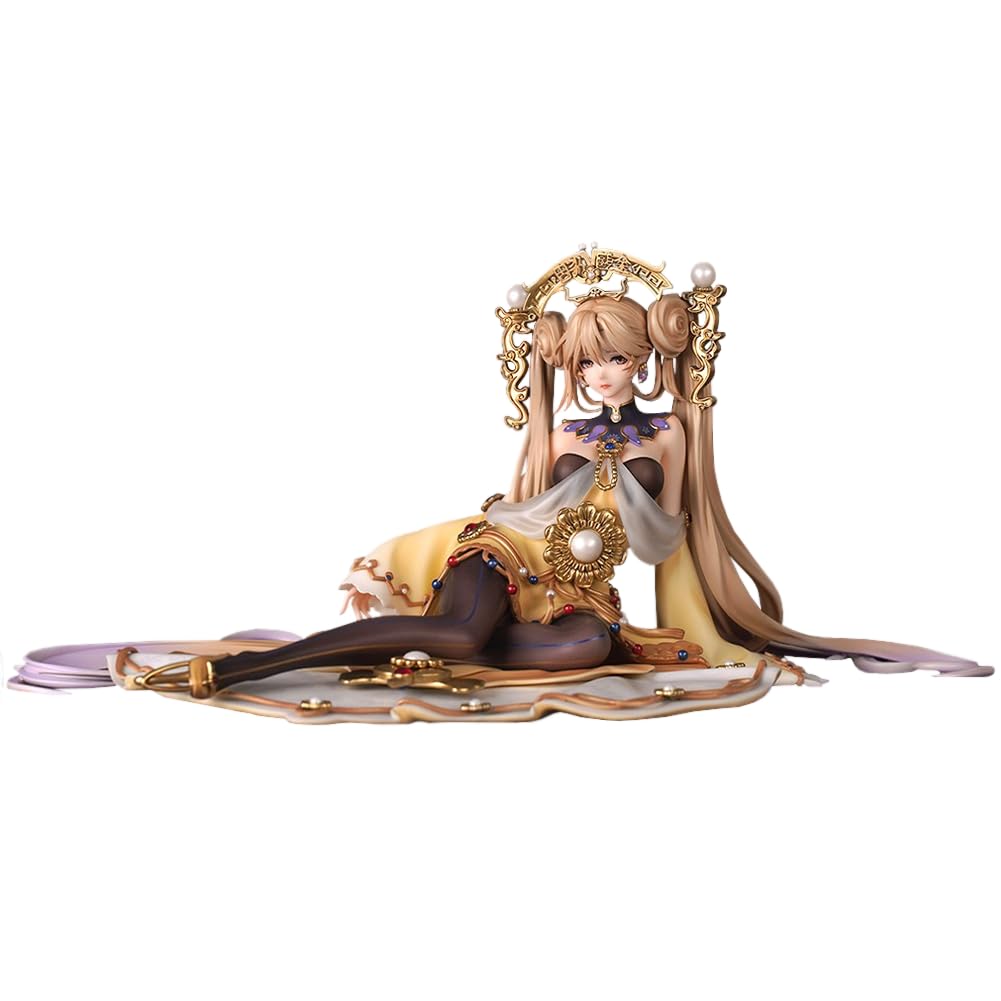 DEXSHUN Figurka Anime Cup of Eternal Solid Gold Figurka Ilustracja Postać Siedzący Model Statuetka 14 cm PCW Rzeźba na biurko Dekoracja Prezent Kolekcjonerski