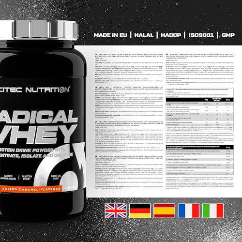 BCAA et protéines de lactosérum Radical Whey sans gluten pour éviter les ballonnements - 7