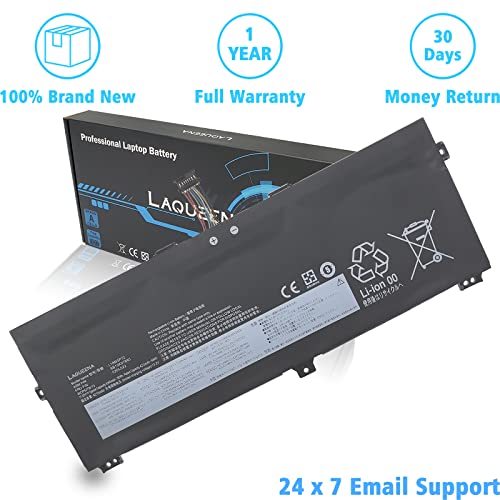 Laqueena-L18M3P72-Laptop-Battery-Compatible-with-Lenovo-ThinkPad-X390-Yoga-X13-Yoga-1st-Gen-Series-L18L3P72-L19M3P71-02DL022-02DL021-02HM886-SB10K97659-SB10K97660-SB10V03234-5B10W13927-SB10T83170