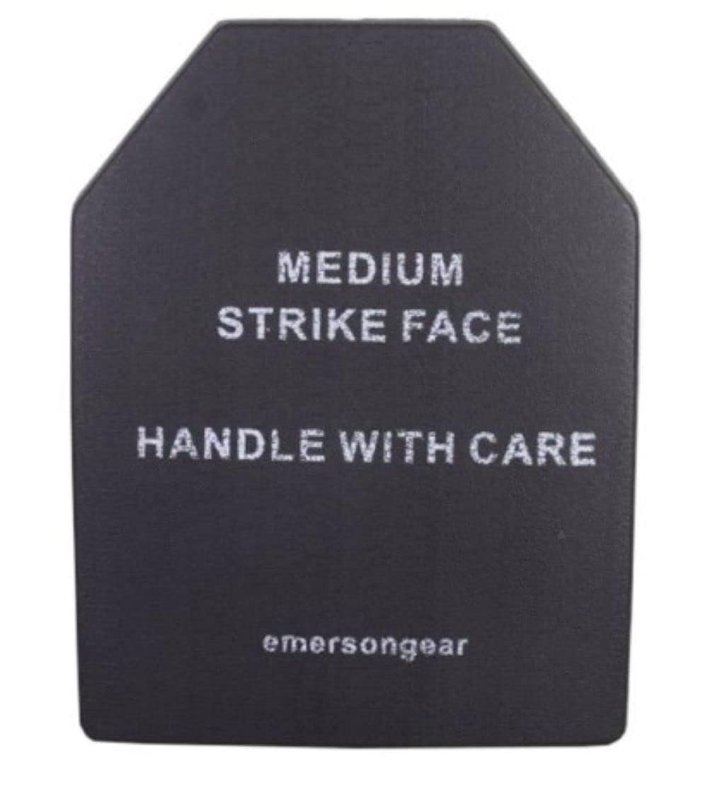 DLP Tactical Dummy Training SAPI Plate Polymer Insert Size Medium (Set of Two)