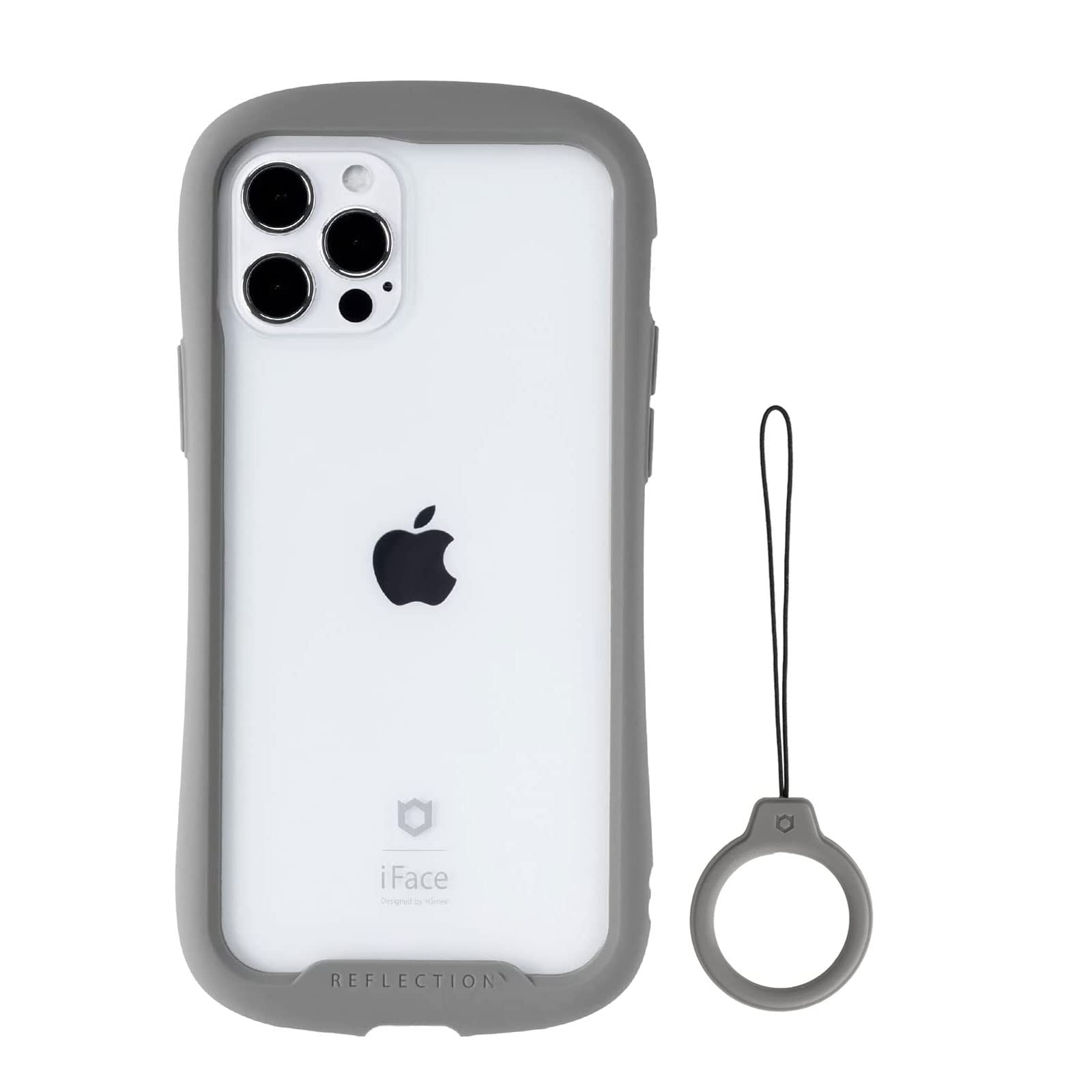 iPhone12 ホワイト SIMフリー＋ifaceリフレクションケース Amazon.co.jp: iFace Reflection iPhone 12 用 ケース 強化ガラス