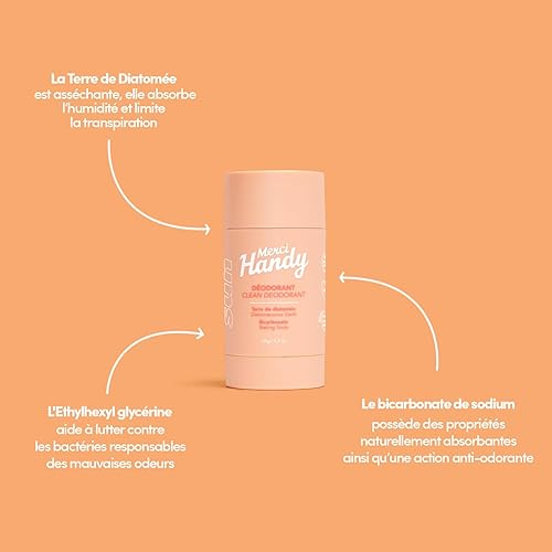 Merci Handy Natural Deodorant SUN 55g - Clean & Anti-Odor(Sun)