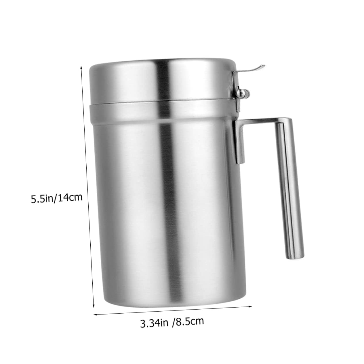 LIFKOME Botella Dispensadora De Aceite De Cocina Recipiente Para Vinagre y Salsa De Soja Aceitera Práctica Para Cocinar Restaurantes y Barbacoas Dispensador De Aceite