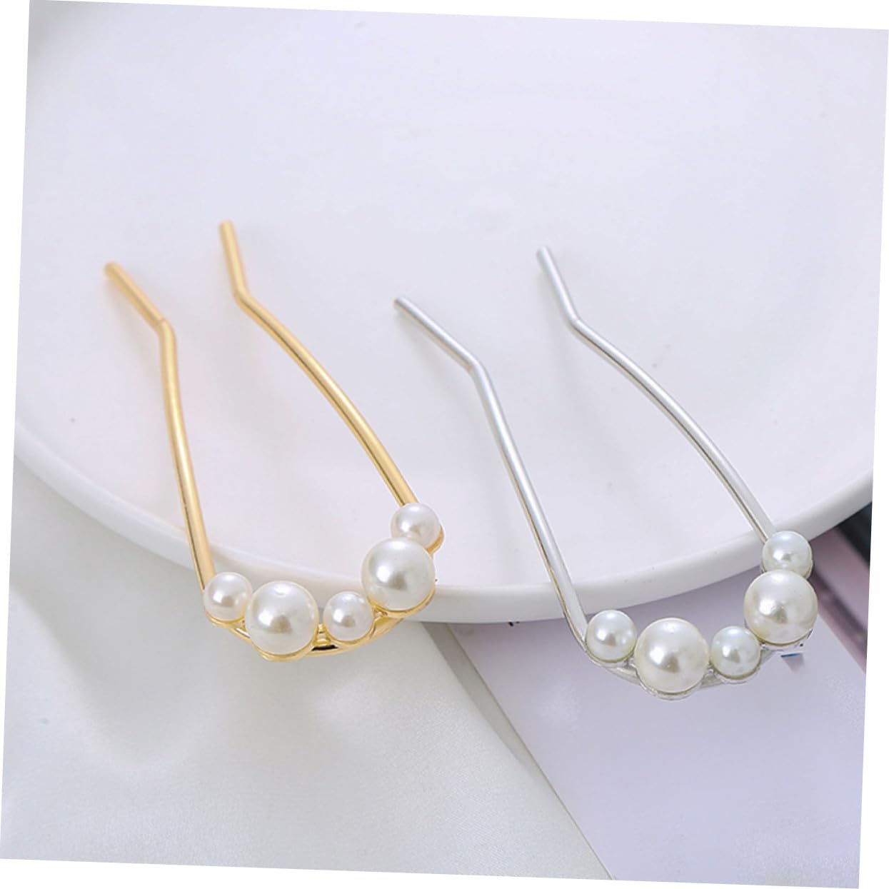 VICASKY 30 Pezzi Forcine Vintage U Shaped con Fermagli Leggeri per Acconciature Eleganti Accessori per Matrimoni e Party
