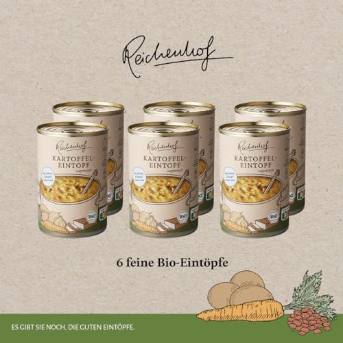 Reichenhof I Kartoffeleintopf I 6er Pack Bio-Eintöpfe I (6x 400g) – Bild 3