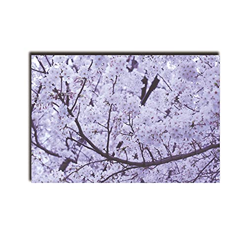 Tableau cerisier abstrait prêt à suspendre impression HD 24x36 pouces - 2