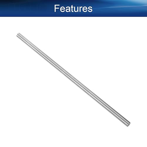 Miniatura 11 de Auniwaig Varilla de acero redonda, barra de torno HSS de 0.295 in, herramienta de 7.874 in de largo, para engranajes de eje, taladradora, máquina