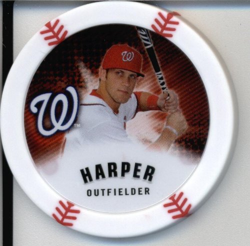 2013 Topps Chipz Baseball Poker Chip - Bryce Harper