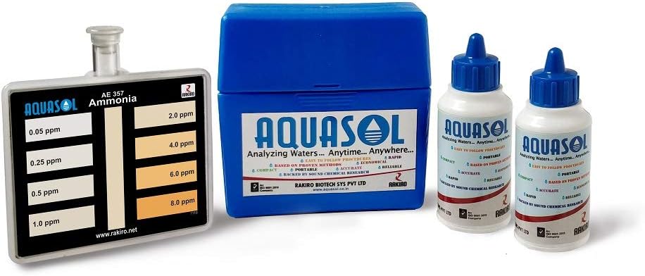 AQUASOL Aquaculture Fresh Water Ammonia Test Kit