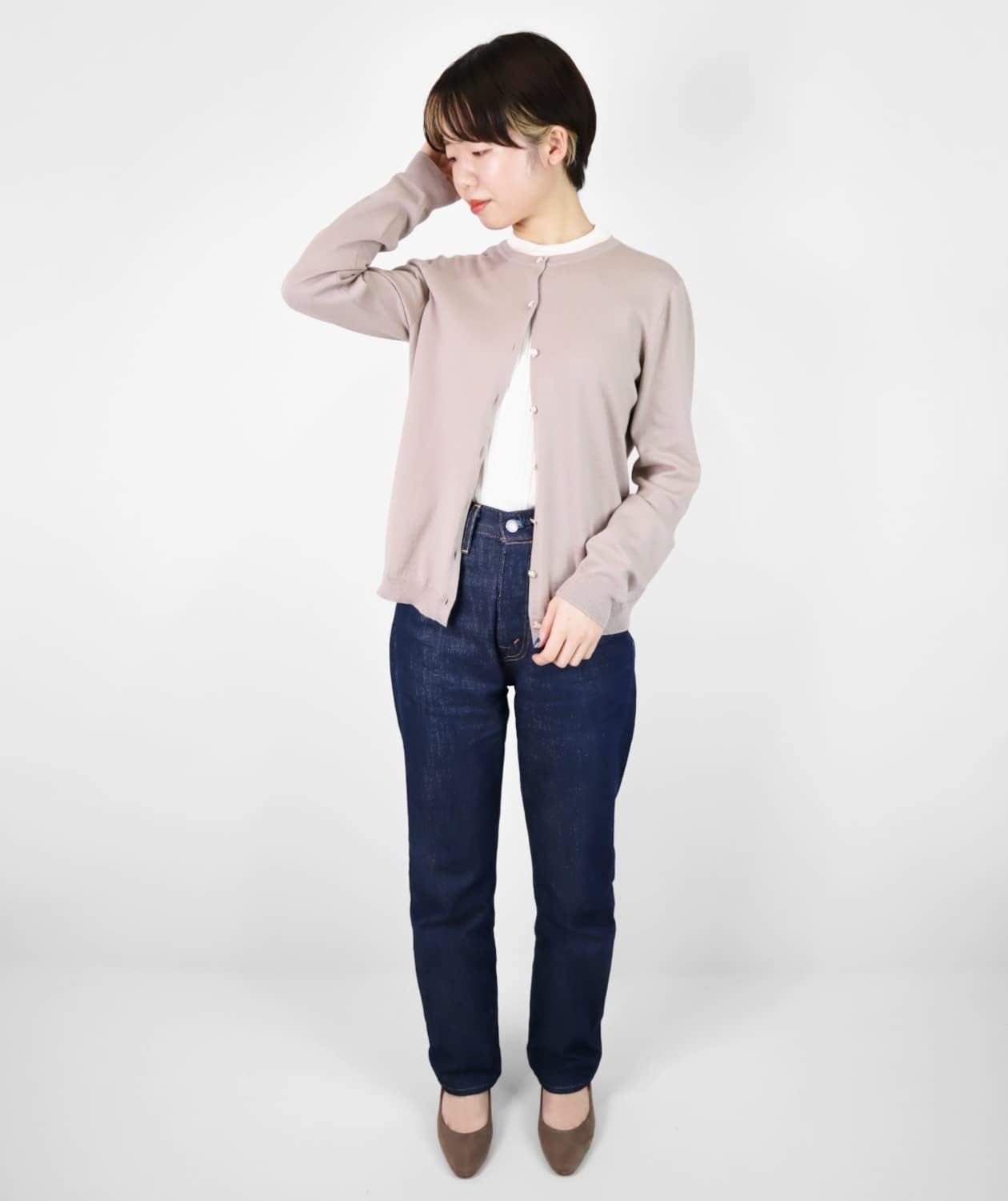 ゴルフ レディース ジーフォア セーター トップス 長袖 カーディガン M