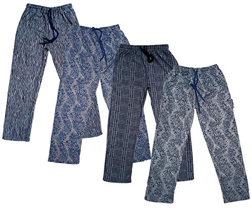 Image of IndiWeaves Boys Polyester Printed Track Pants /Lower (Grey3,Grey6,Grey7,Grey8,8-9 Years) Pack of 4