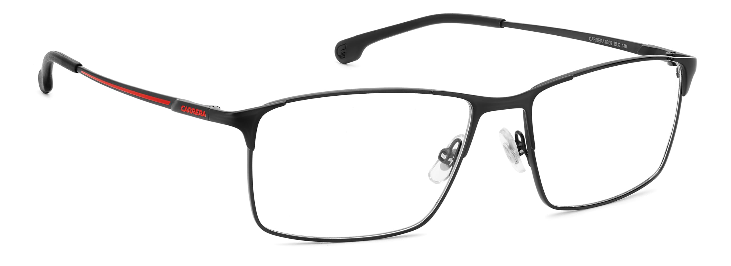 Carrera Montatura 8896 Matte black red 56/16/140 Uomo