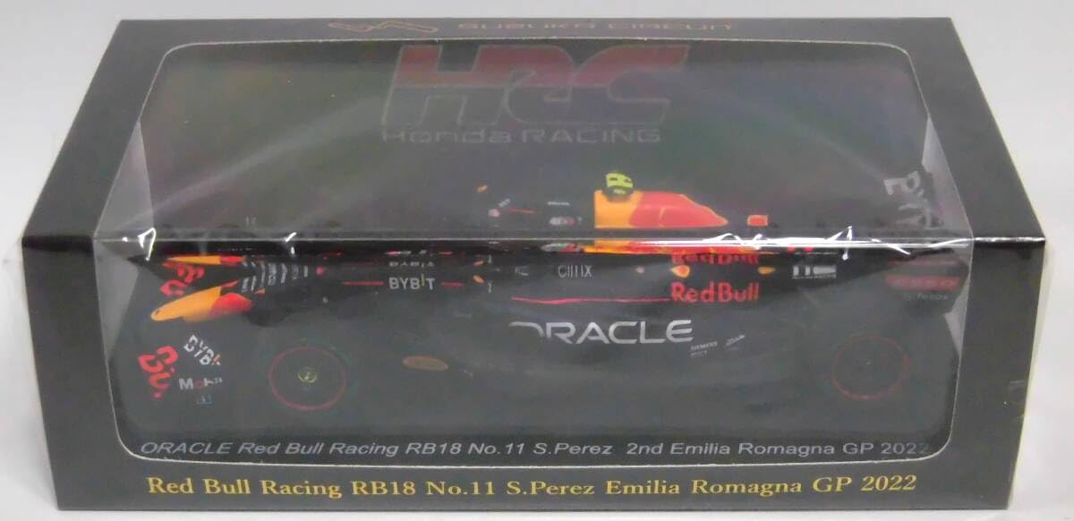 | 1&frasl;43 鈴鹿&frasl;HRC 箱 レッドブル RB18#11 セルジオ ペレス
