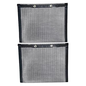 Barbecuesas Duurzame grillende zakjes Non-Stick BBQ Mesh Bags Picknick kookgereedschap 2 stks, BBQ Mesh Bags
