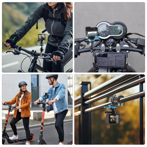 Support de fixation guidon pour caméras GoPro Hero et DJI Action