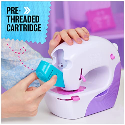 Cool Maker 6063835 Stitch ‘N Style Fashion Studio, Pre-Threaded Sewing Machine Toy With Fabric And Water Transfer Prints, Arts & Crafts Kids Toys thumb #6