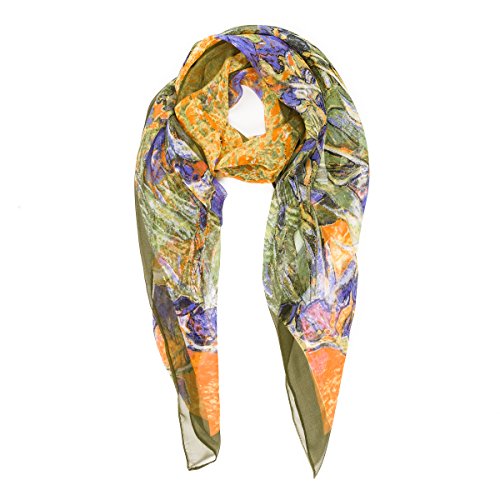Scarf for Women Lightweight Sheer Fashion Scarves for Summer Fall Shawl Wraps Veil
