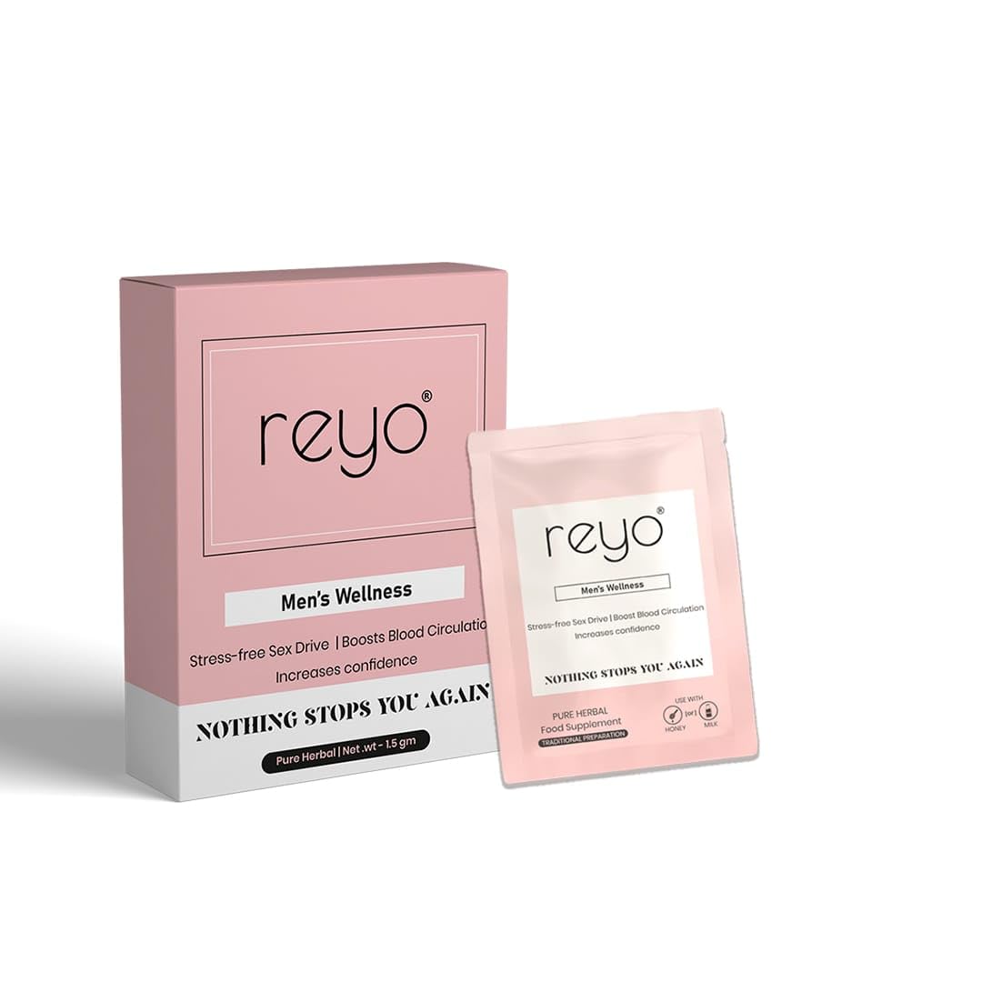 Reyo Herbal Men Wellness (2grams - 1pack) - Natural Booster|Increse Energy, Stamina, Strength|Relief From Stress|Control Pressure & Sugar|No Side Effects|Fast Results (B0D2KWLM5G) Amazon Price History, Amazon Price Tracker