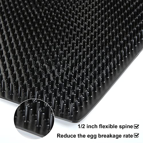 Acrux7 Waschbare Nistkasten-Pads, wiederverwendbare Hühner-Nistunterlagen zum Eierlegen, 31,5 x 29,8 cm, Nistunterlagen… – Bild 3