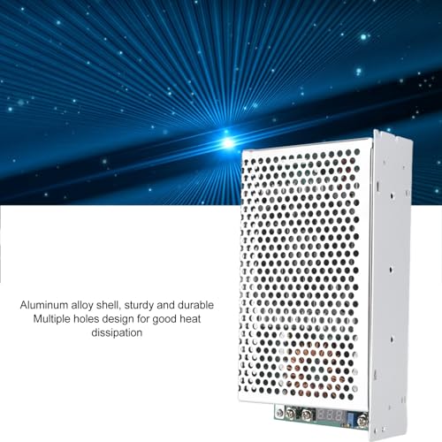 DC to DC Buck Module, Aluminum Alloy 1500W 50A High Power DC Buck Transformer Adjustable Voltage Regulator Converter 25‑90V Input 2.5‑60V Output for Auto, Electrical3