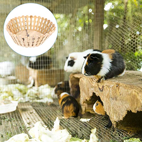 POPETPOP Hamster Rede Porquinho-Da-Índia Bambu Balanço Cama Pendurada Cama Cesta de Dormir Cool Esco