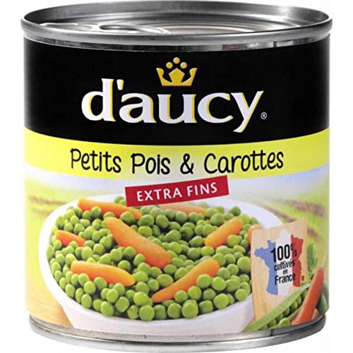 D'aucy Guisantes extra finos 400 g 10 unidades